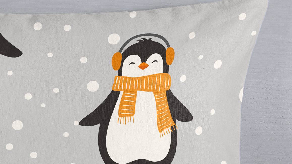 Good Morning Liam housse de couette en flanelle