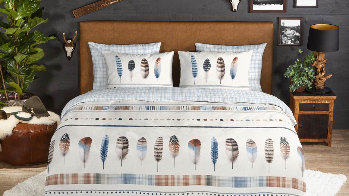 Good Morning Niba housse de couette en flanelle