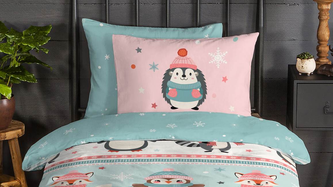 Good Morning Turr housse de couette en flanelle