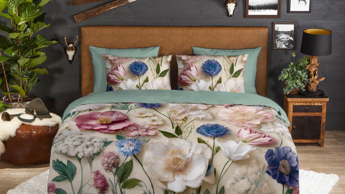 Good Morning Zelma housse de couette en flanelle