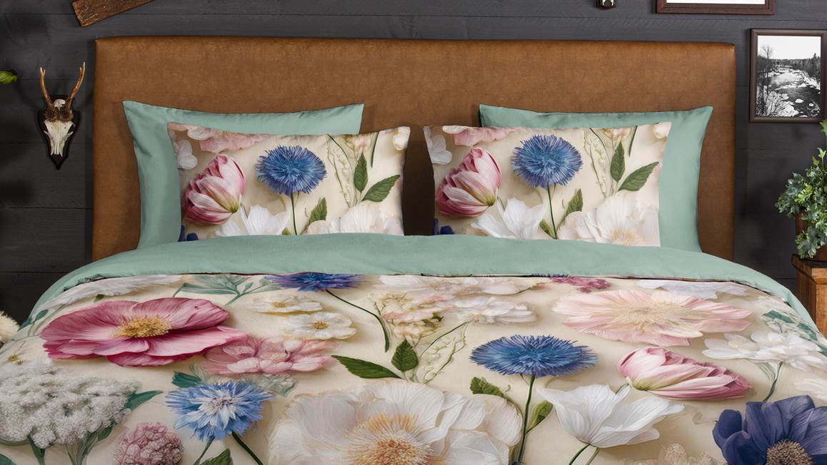 Good Morning Zelma housse de couette en flanelle