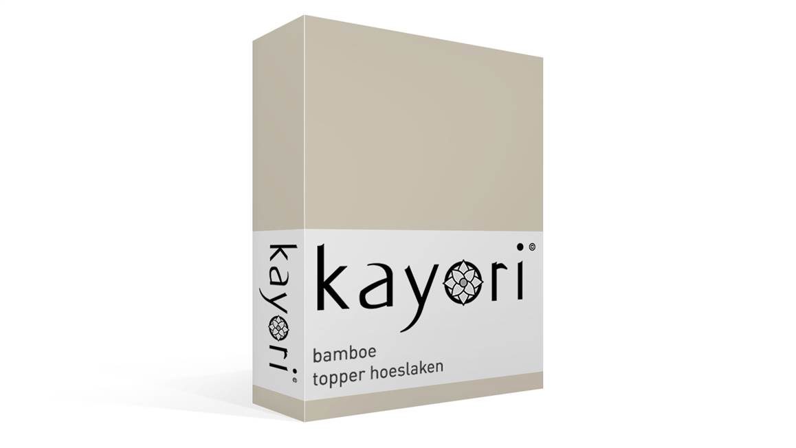 Kayori Simba drap-housse surmatelas bambou