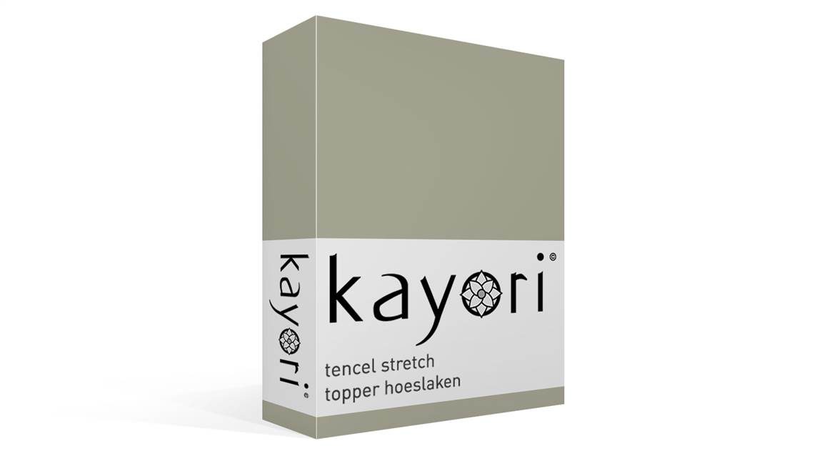 Kayori Sota drap-housse surmatelas lyocell stretch