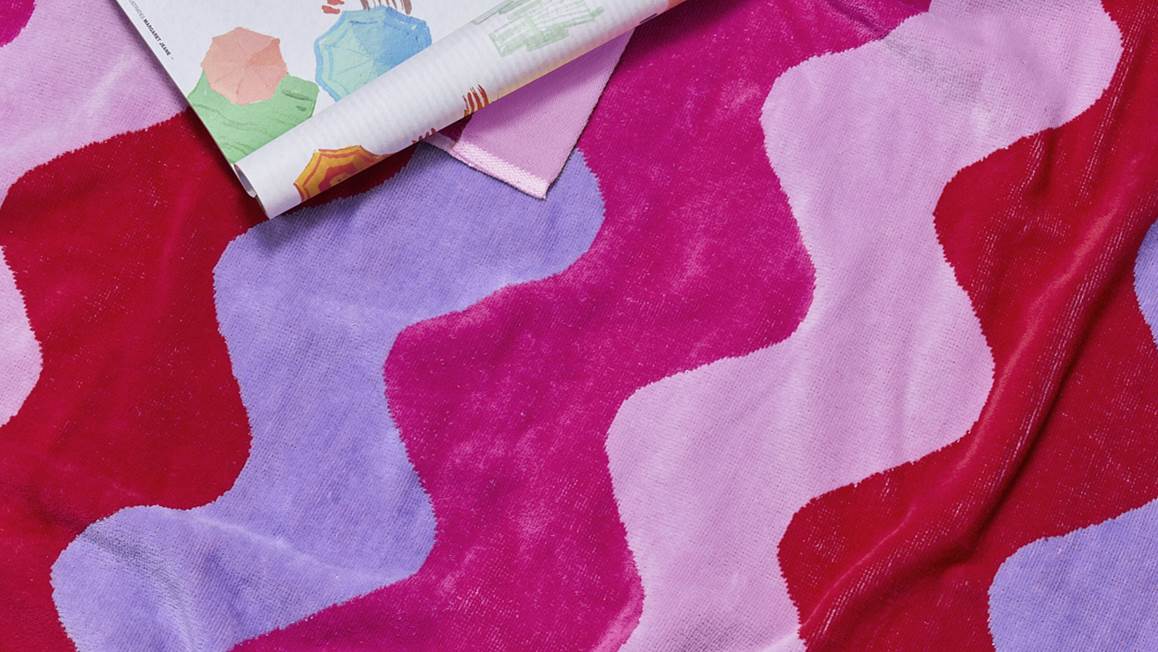KAAT Amsterdam Waves serviette de plage
