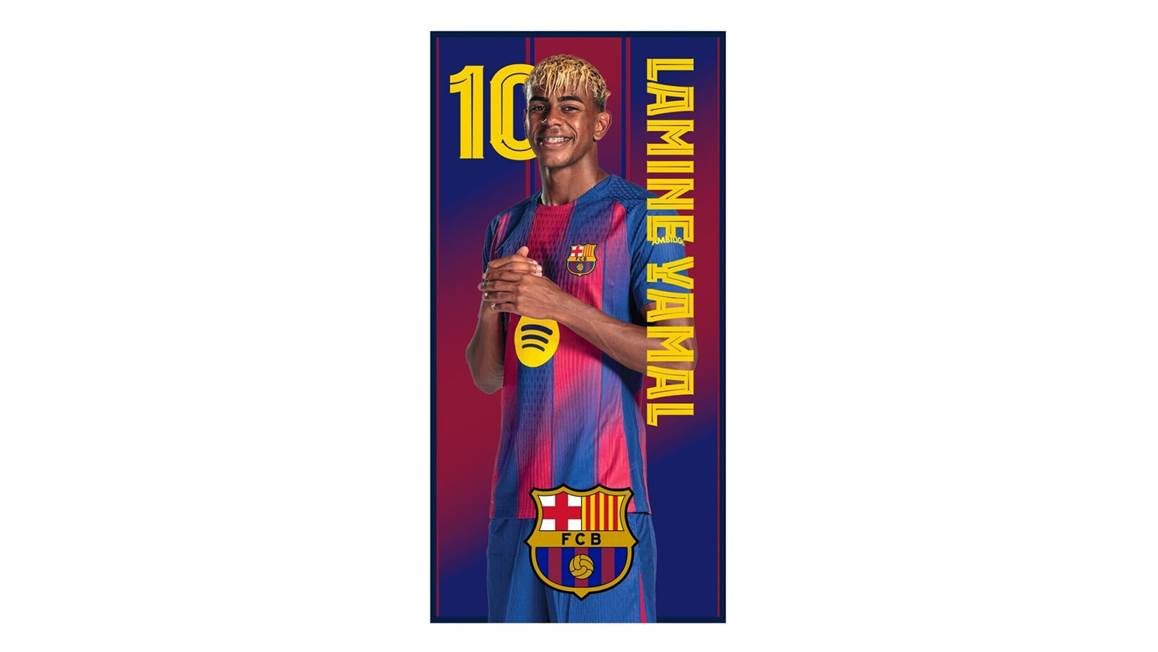 FC Barcelona Yamal serviette de plage