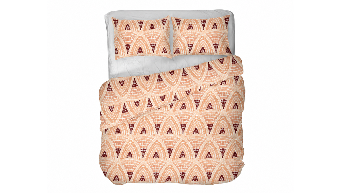 Kayori Erika housse de couette en flanelle