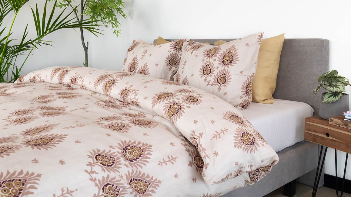Kayori Rayan housse de couette en flanelle