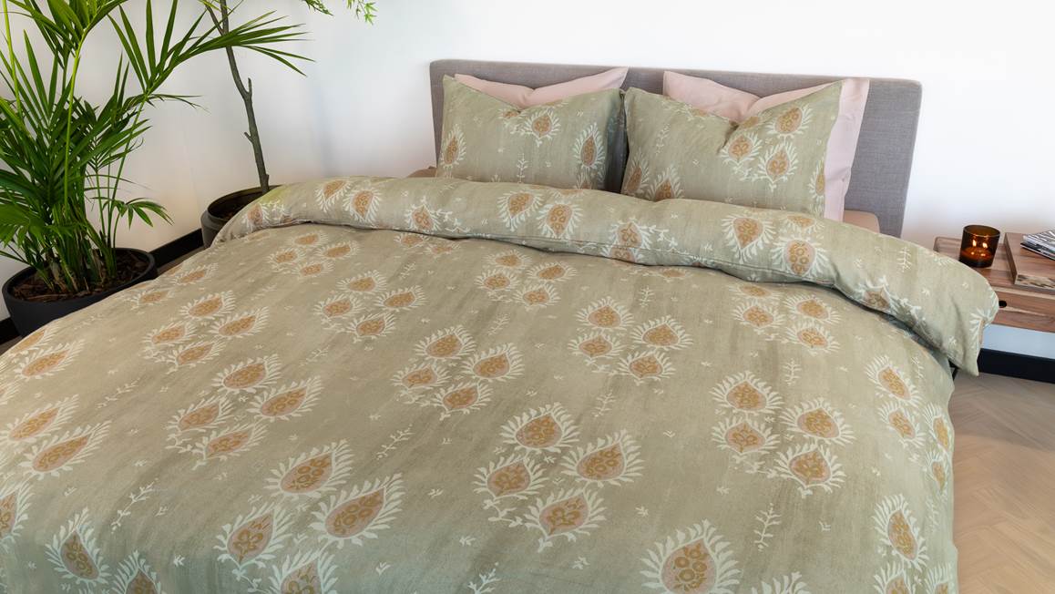 Kayori Rayan housse de couette en flanelle
