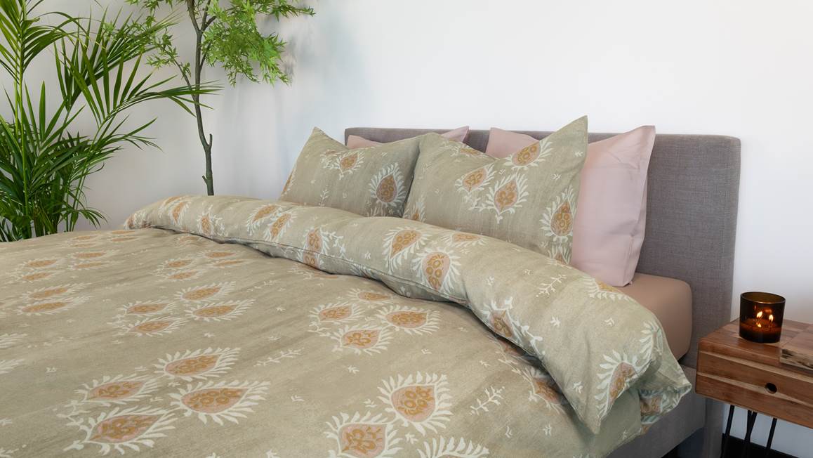 Kayori Rayan housse de couette en flanelle
