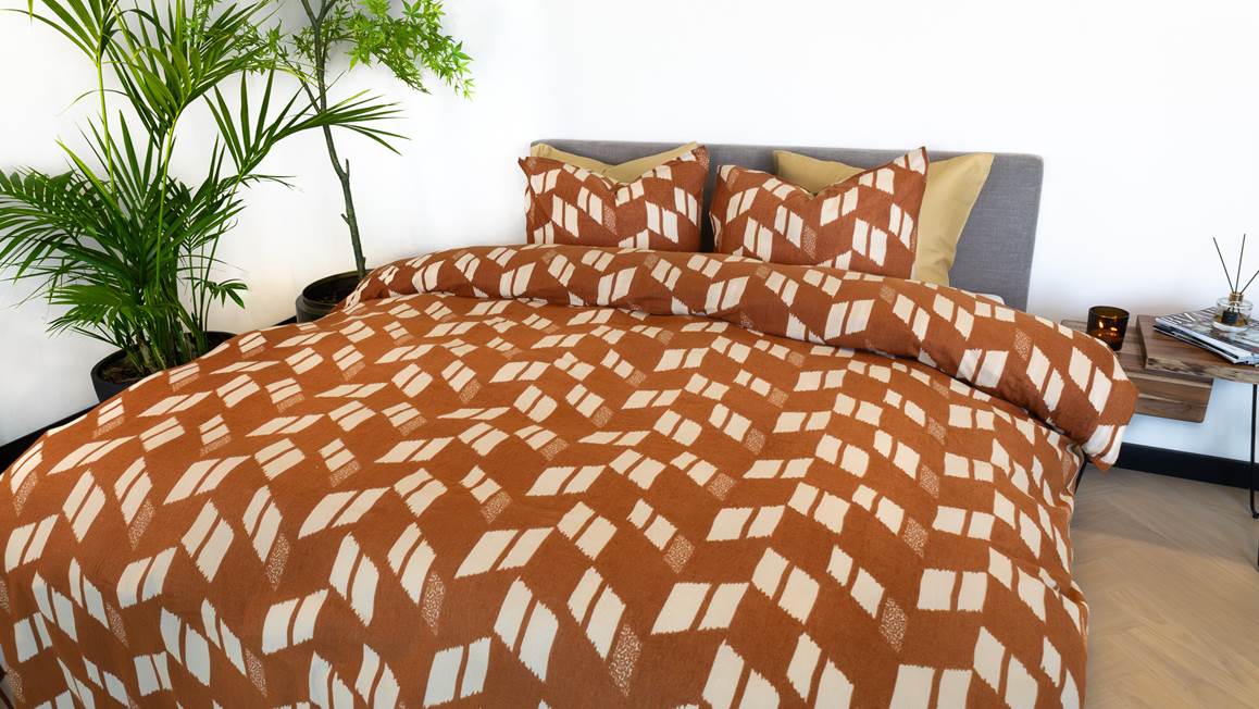 Kayori Rina housse de couette en flanelle