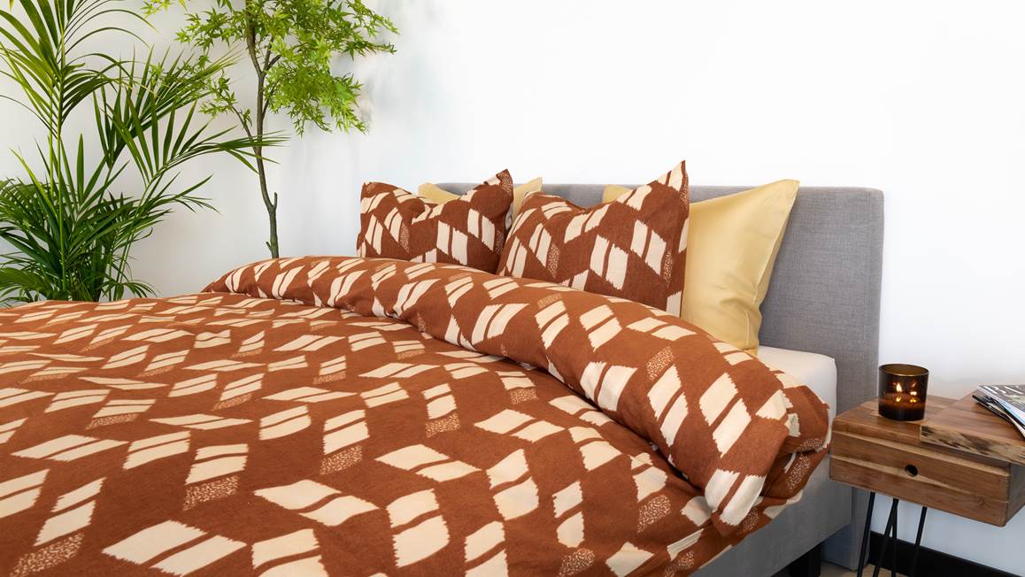 Kayori Rina housse de couette en flanelle