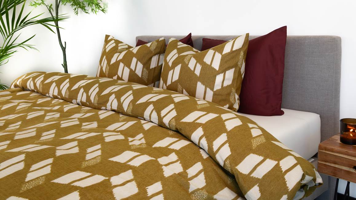 Kayori Rina housse de couette en flanelle