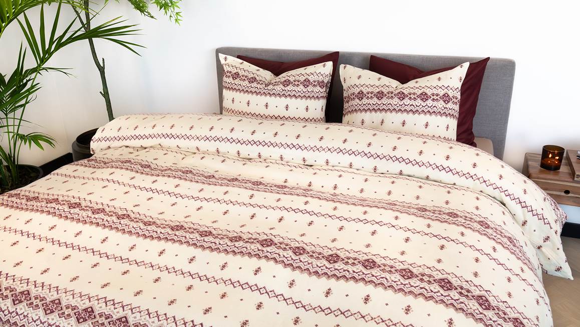Kayori Sola housse de couette en flanelle