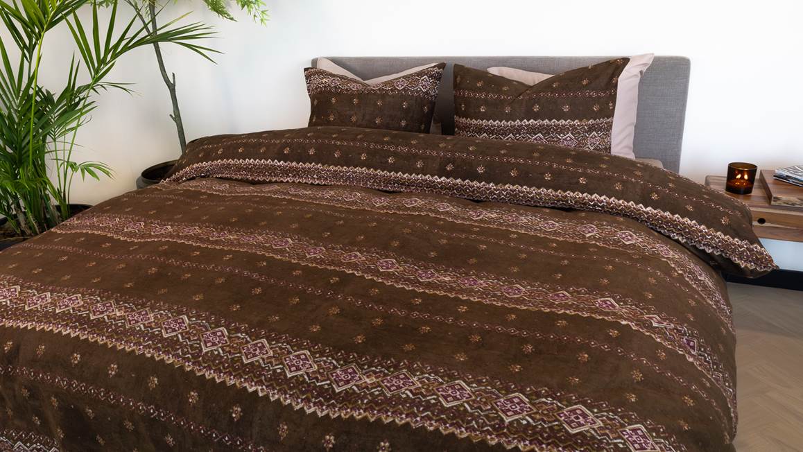 Kayori Sola housse de couette en flanelle