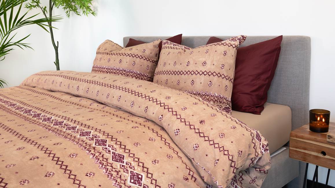 Kayori Sola housse de couette en flanelle