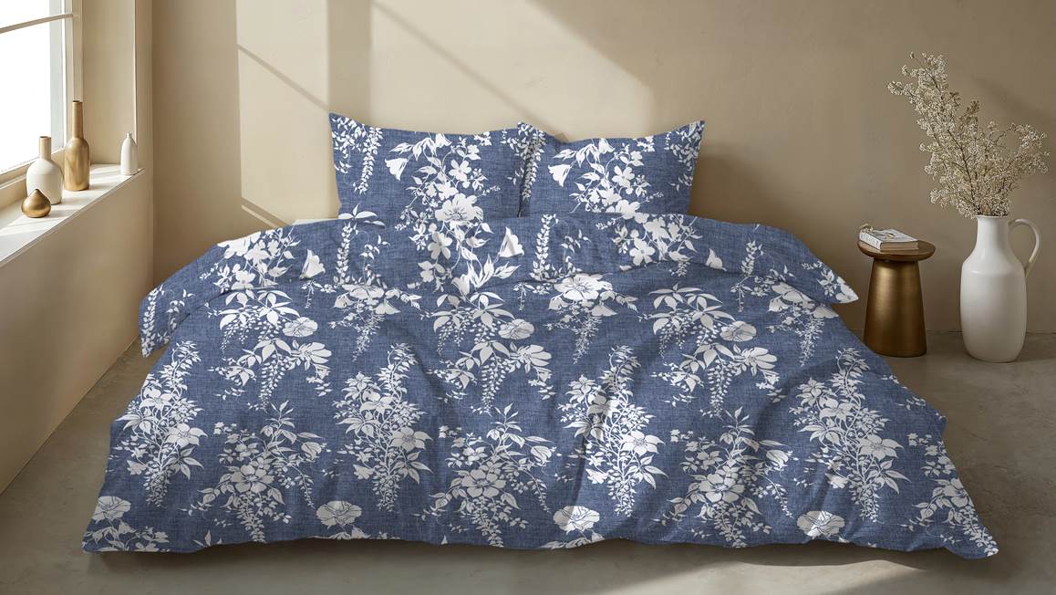 Zohome Ibisco di Lino housse de couette