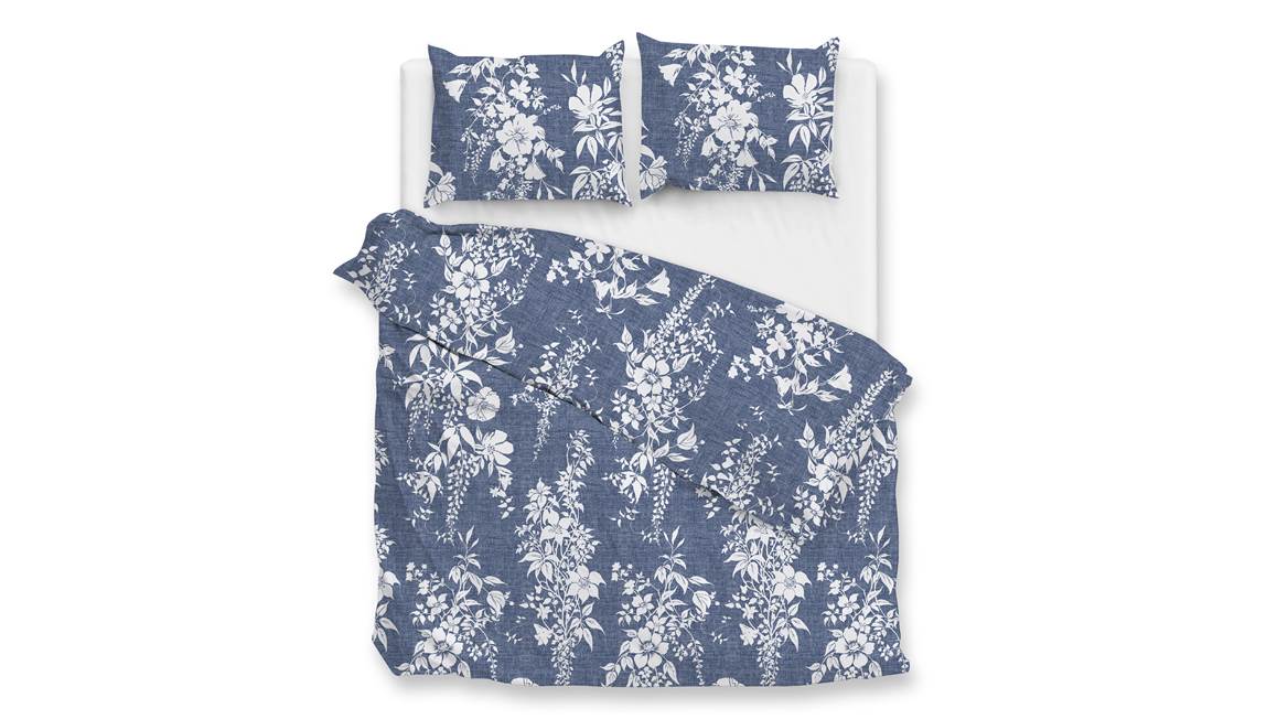 Zohome Ibisco di Lino housse de couette