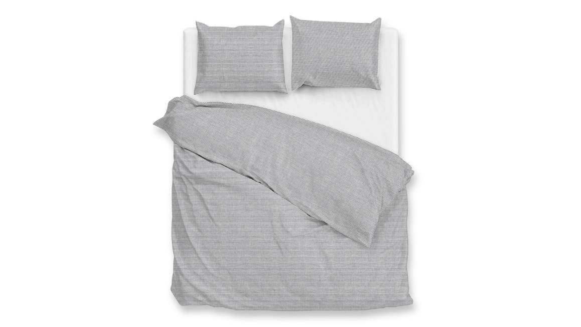 Zohome Striscia di Lino housse de couette