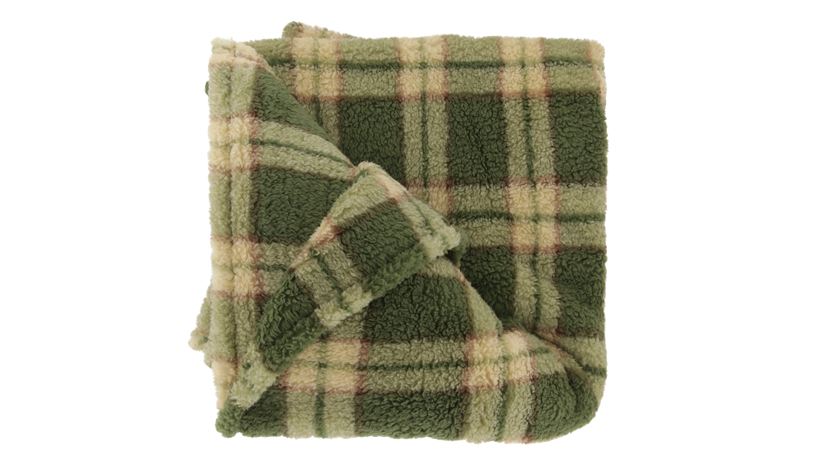 Unique Living Alix plaid polaire