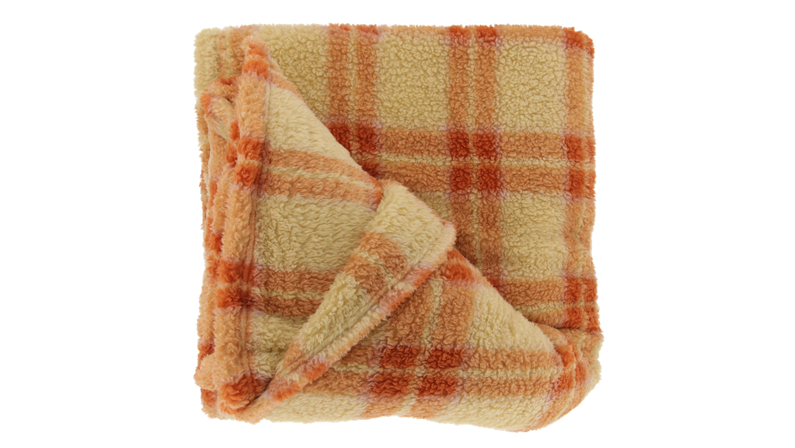 Unique Living Alix plaid polaire
