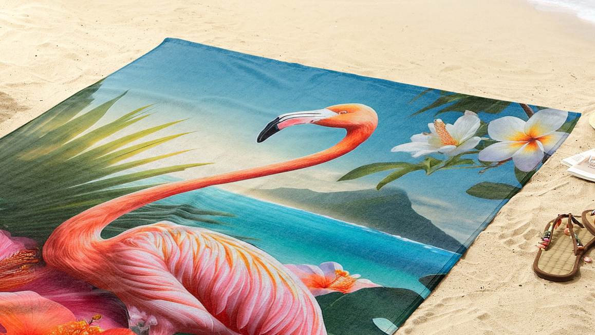 Good Morning Jerry serviette de plage