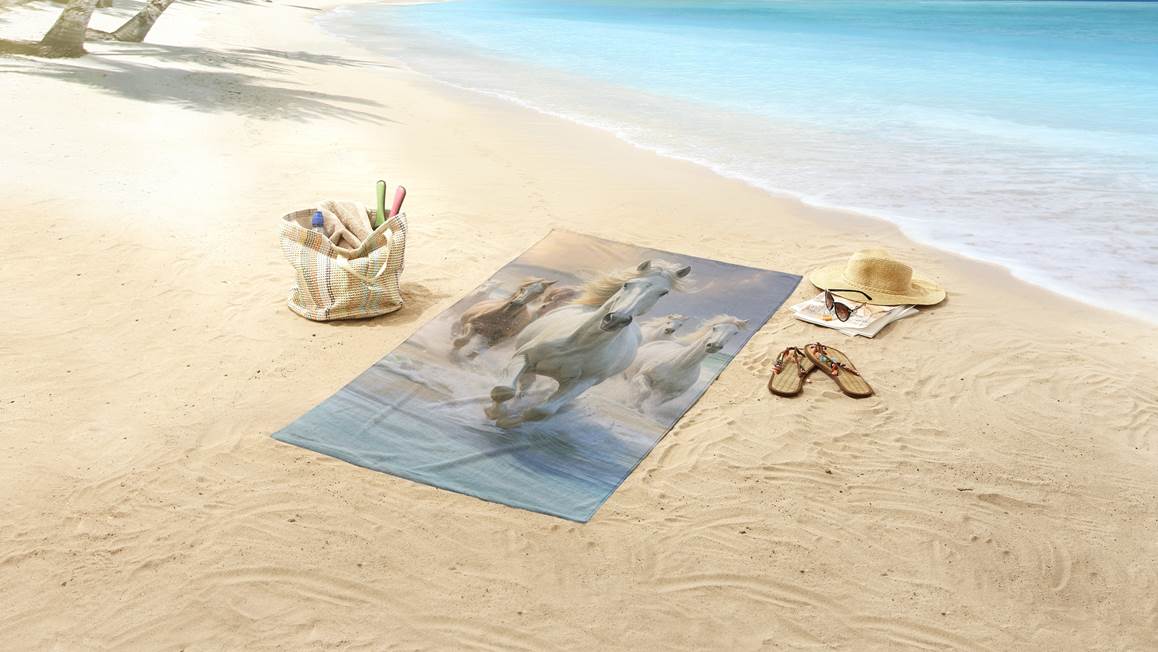 Good Morning Wild and Free serviette de plage