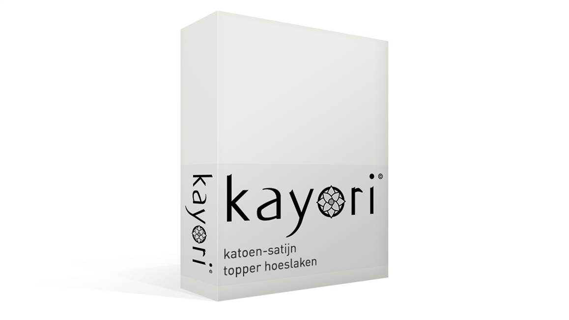 Kayori Saya drap-housse surmatelas satin