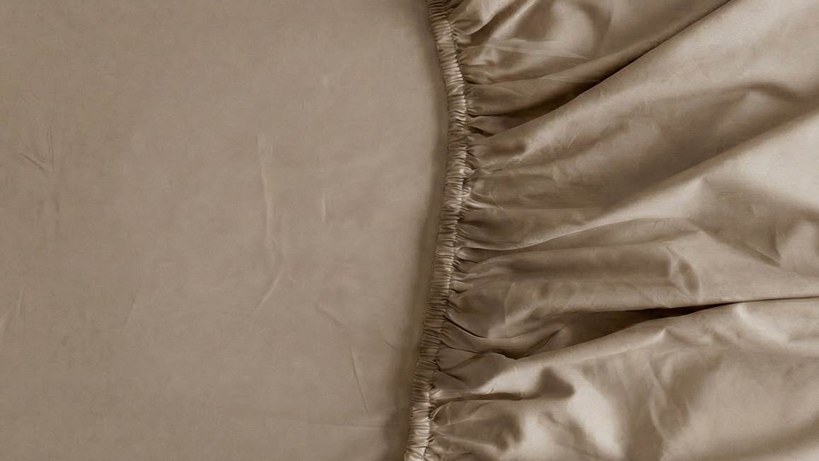 Kayori Saya drap-housse surmatelas satin