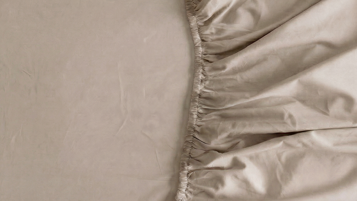 Kayori Saya drap-housse surmatelas satin