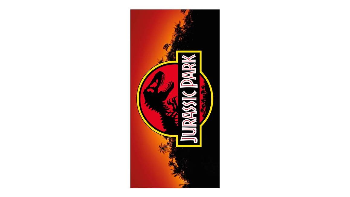 Jurassic World serviette de plage