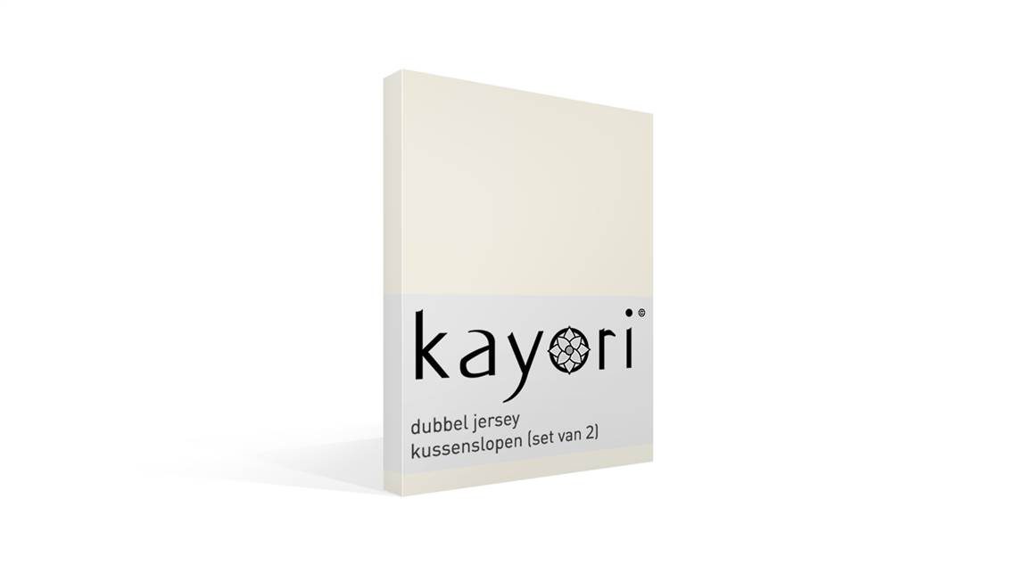 Kayori Saiko taies d’oreiller double jersey (lot de 2)