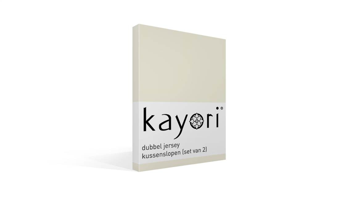 Kayori Saiko taies d’oreiller double jersey (lot de 2)