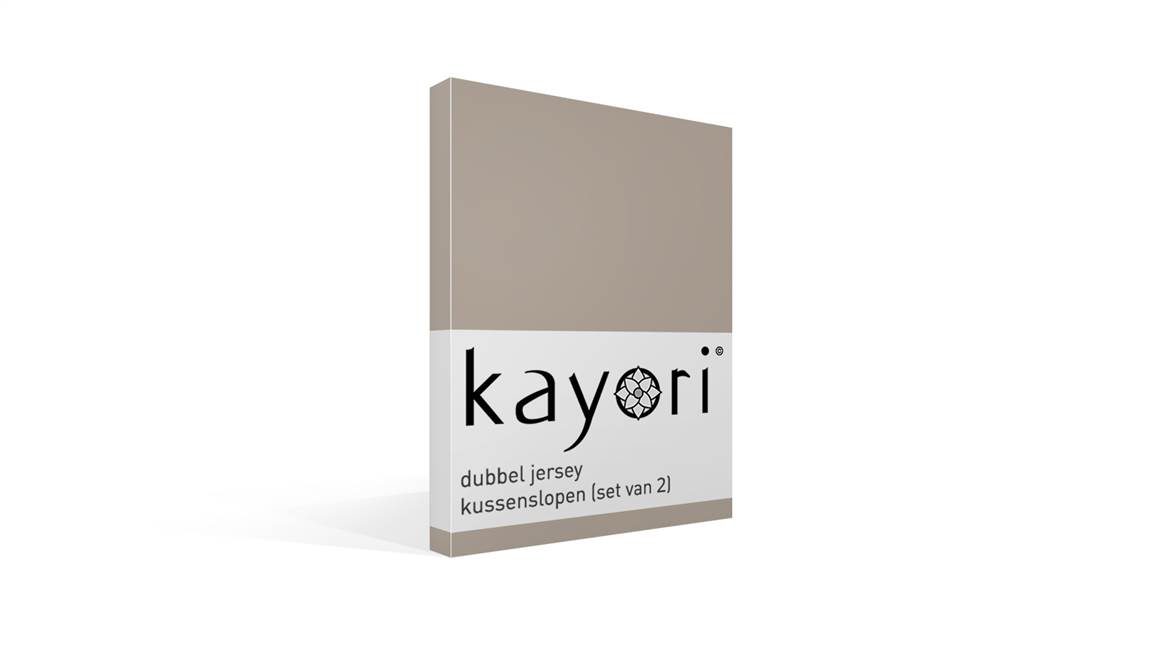 Kayori Saiko taies d’oreiller double jersey (lot de 2)
