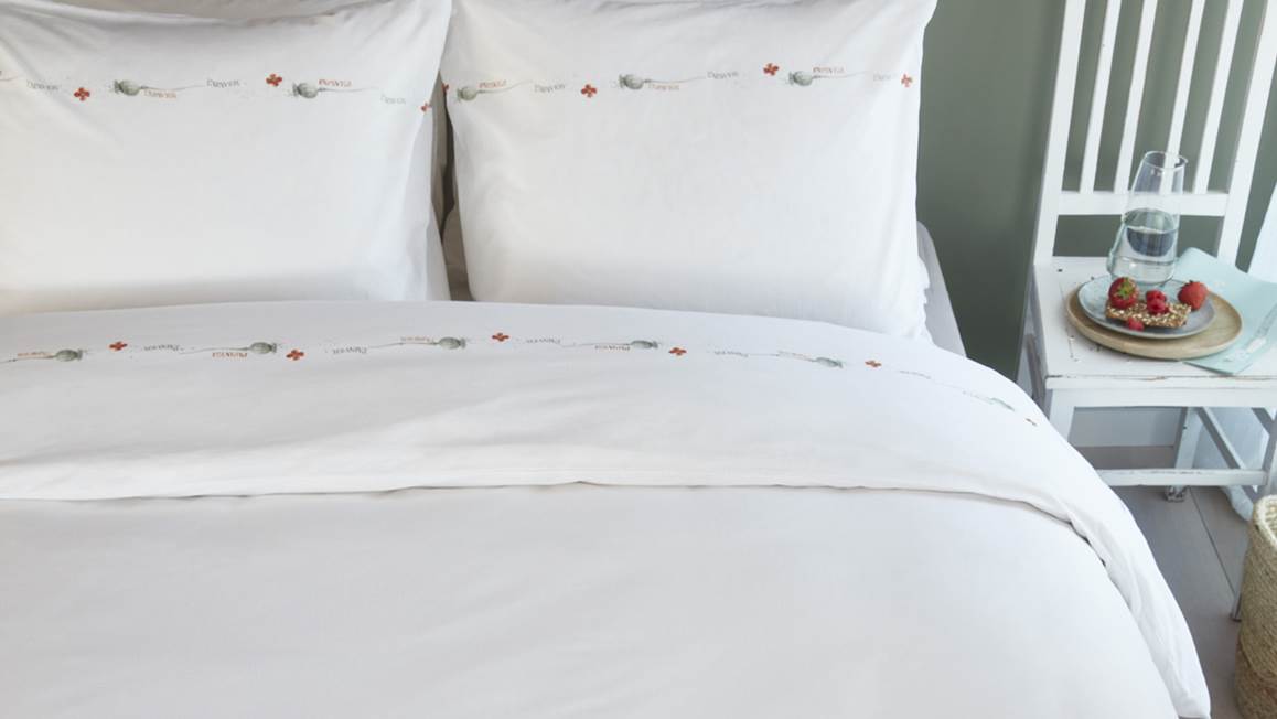 Marjolein Bastin Coquelicot housse de couette