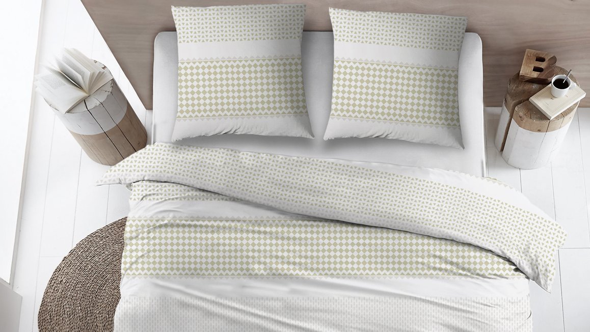 Snoozing Paola housse de couette en flanelle