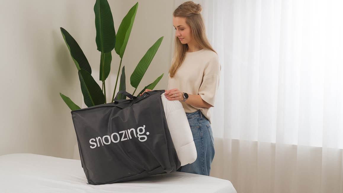 Snoozing Texel couette hiver laine