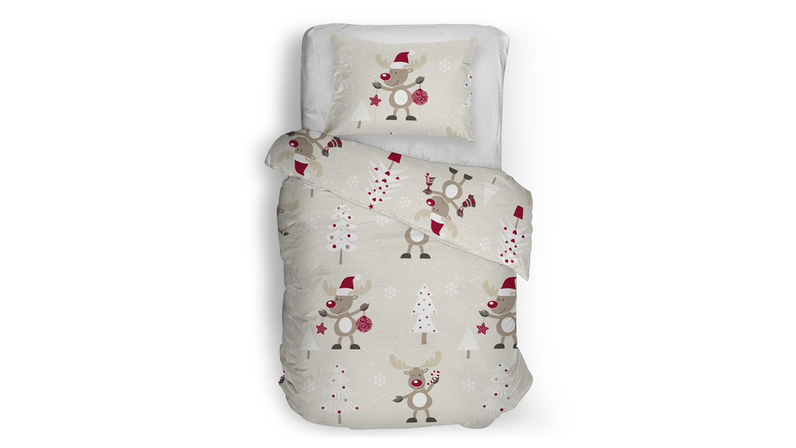 Snoozing Patty housse de couette en flanelle