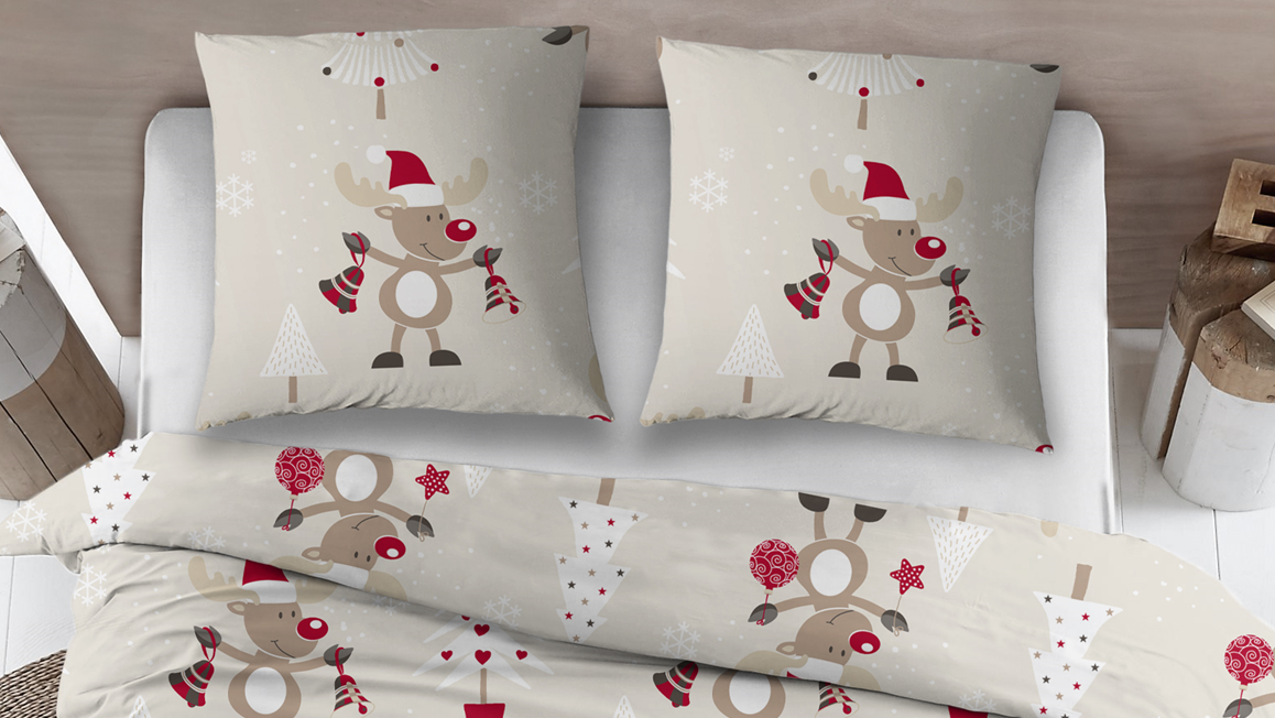 Snoozing Patty housse de couette en flanelle