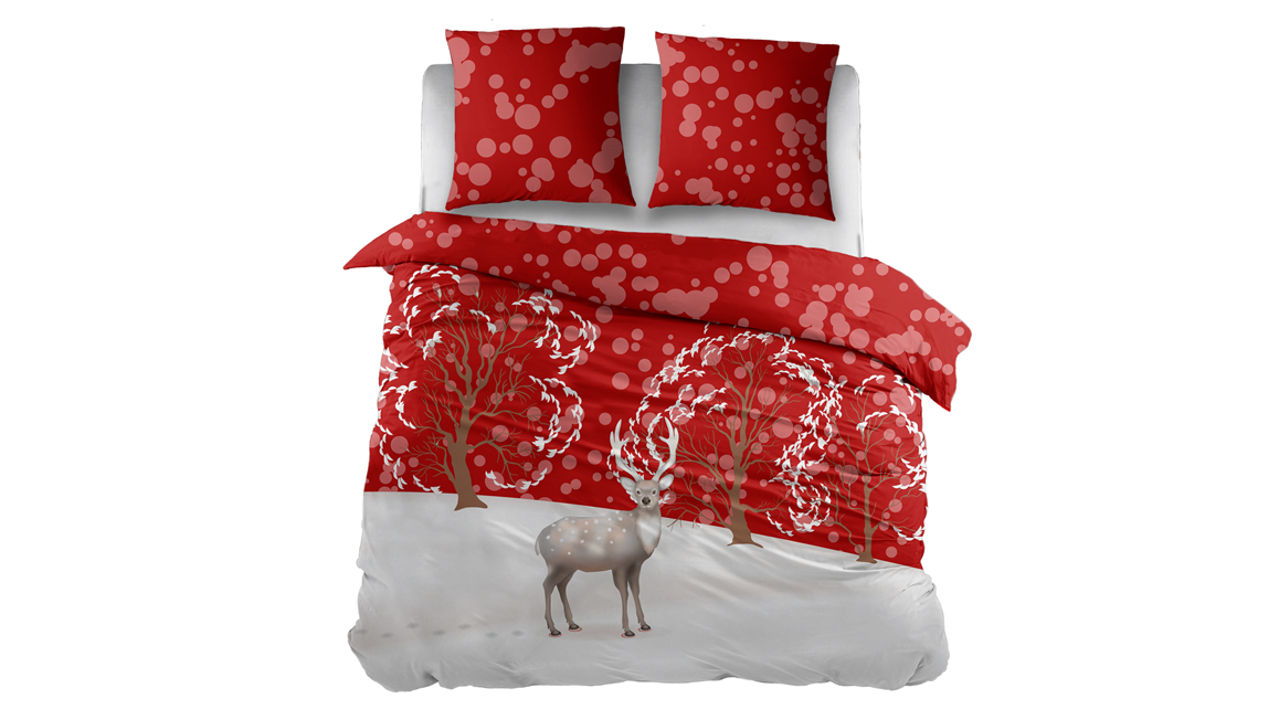 Snoozing Pinkie housse de couette en flanelle