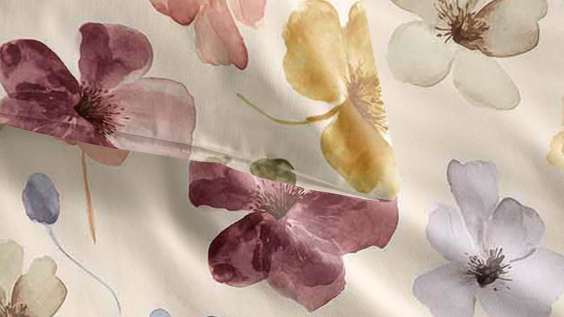 Ariadne at Home Fleurs housse de couette
