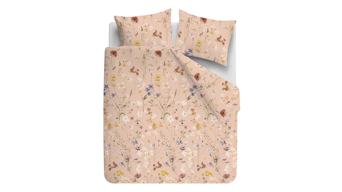 Ariadne at Home Soft Flowers housse de couette en flanelle