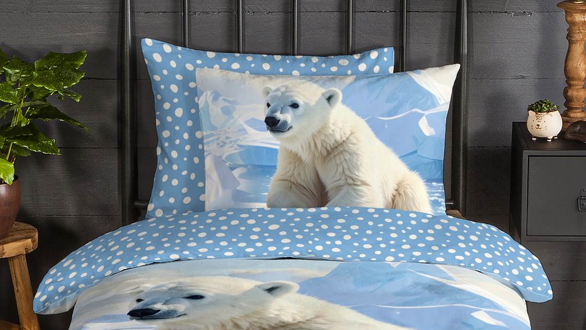 Good Morning Emric housse de couette en flanelle