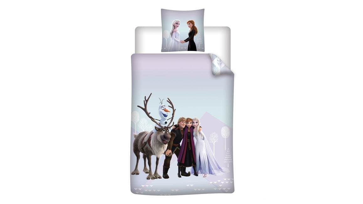 Frozen housse de couette en flanelle