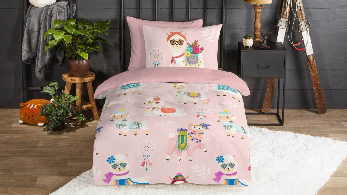 Good Morning Ladida housse de couette en flanelle