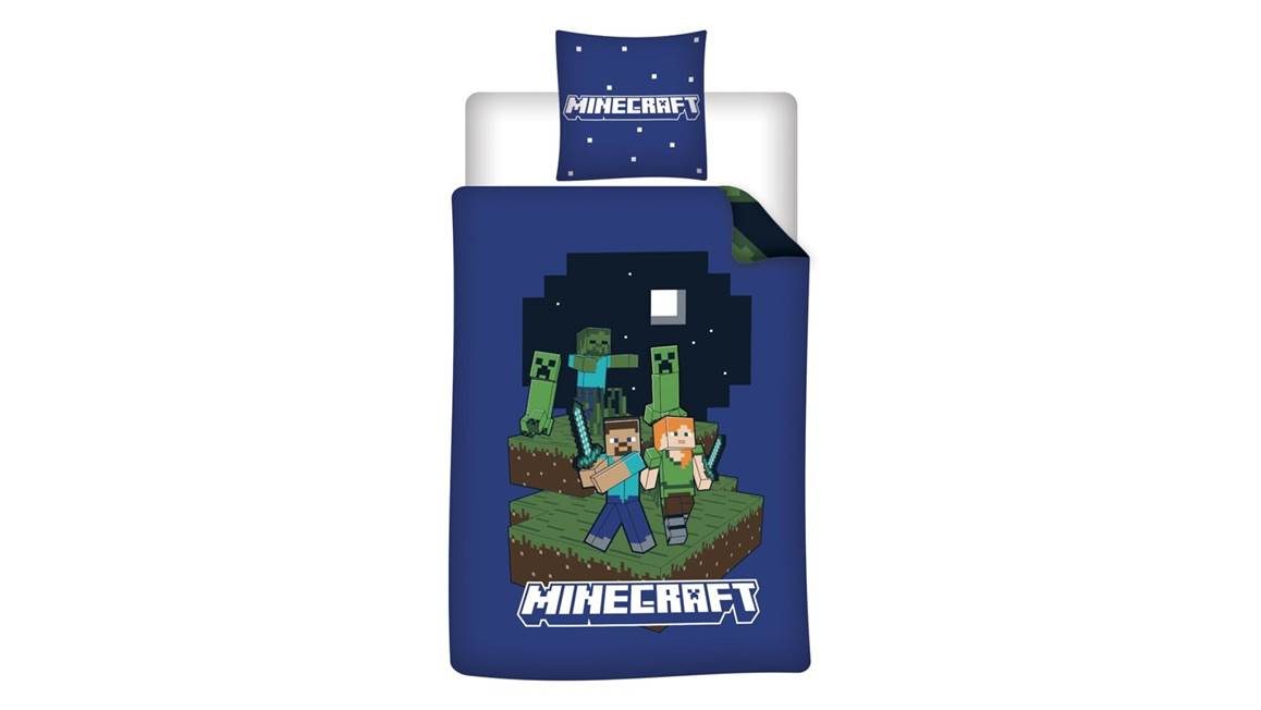 Minecraft housse de couette