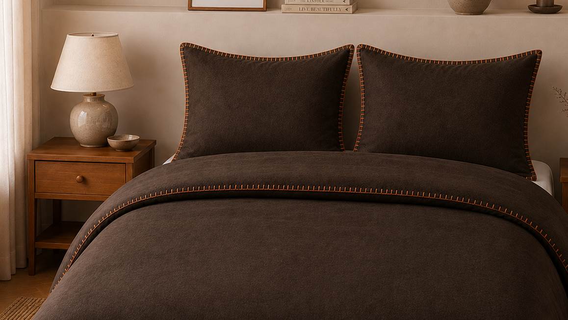 Romanette Visconti housse de couette en flanelle