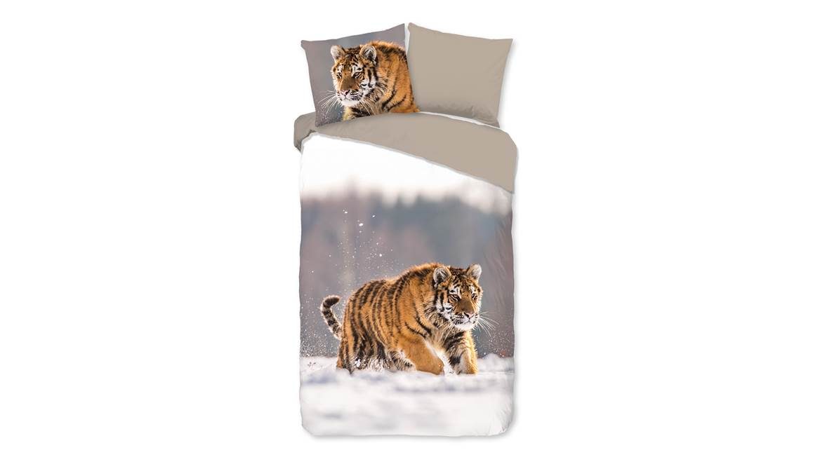 Good Morning Siberian housse de couette en flanelle