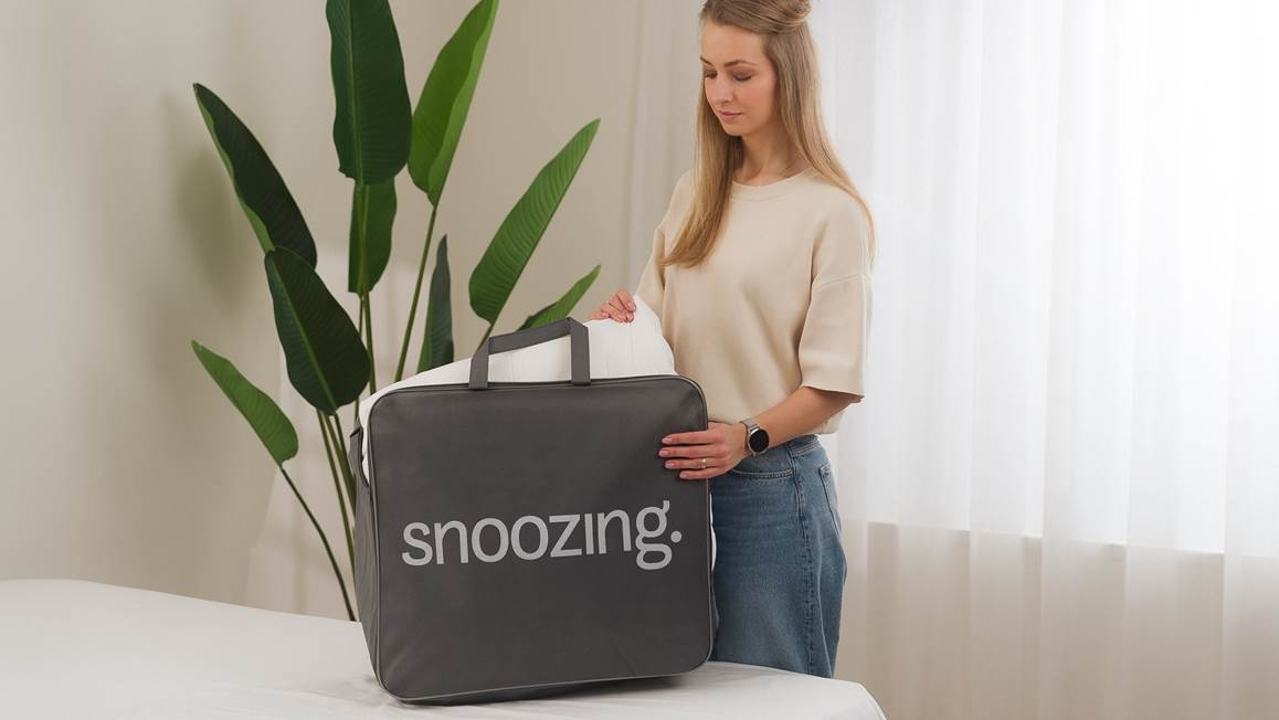 Snoozing Graz couette hiver synthétique