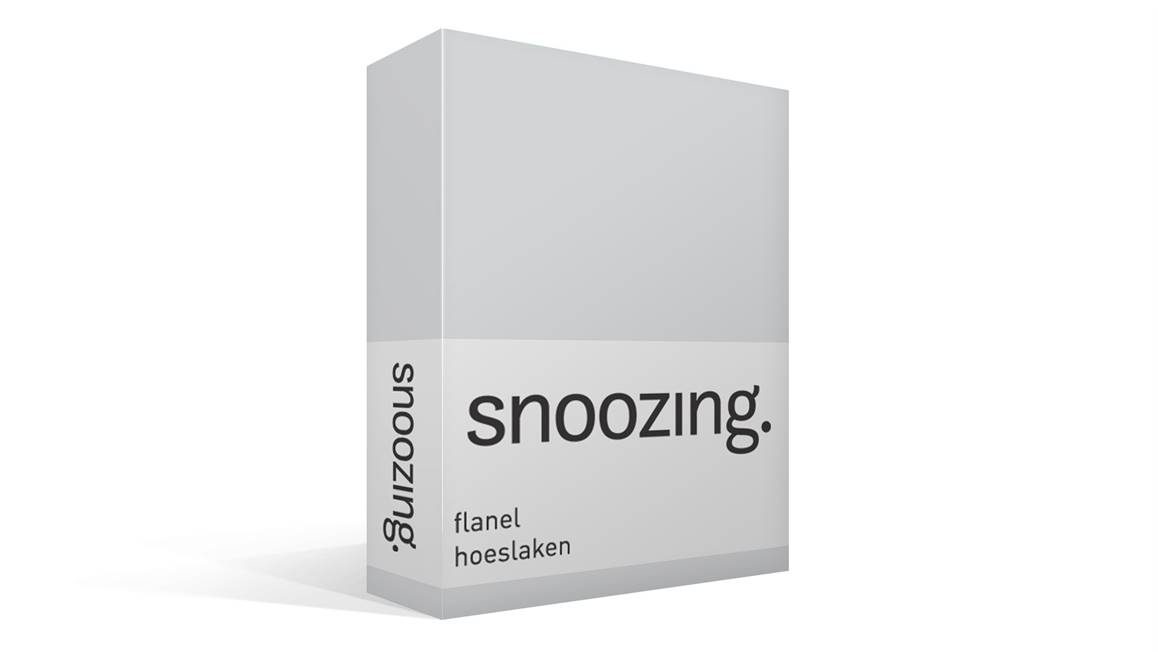 Snoozing drap-housse flanelle