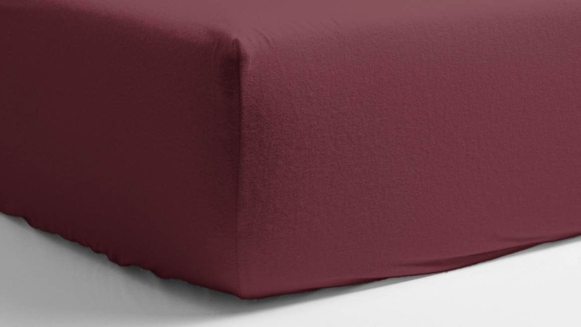 Snoozing drap-housse flanelle